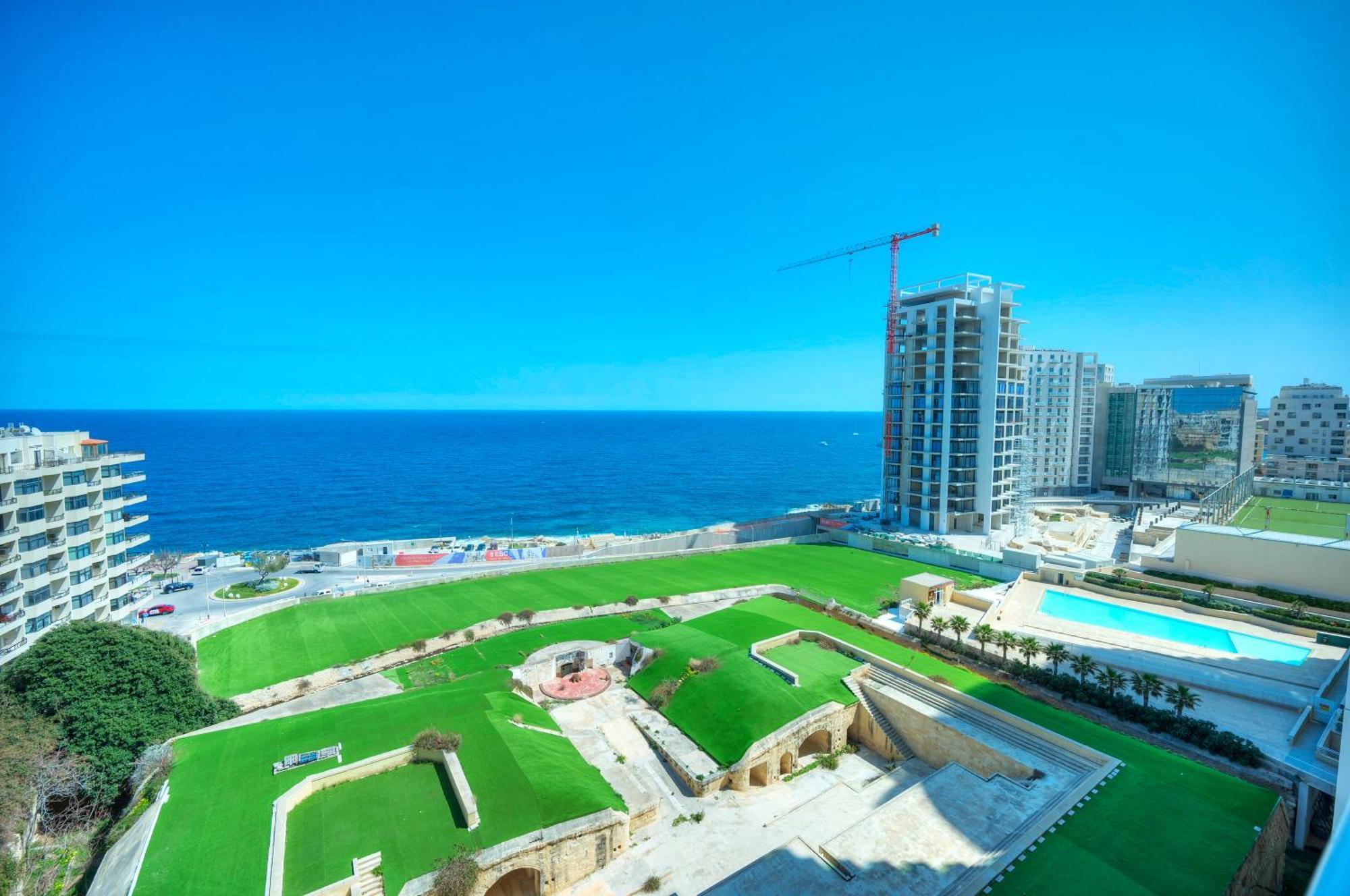Fort Cambridge Apartments Sliema Luaran gambar